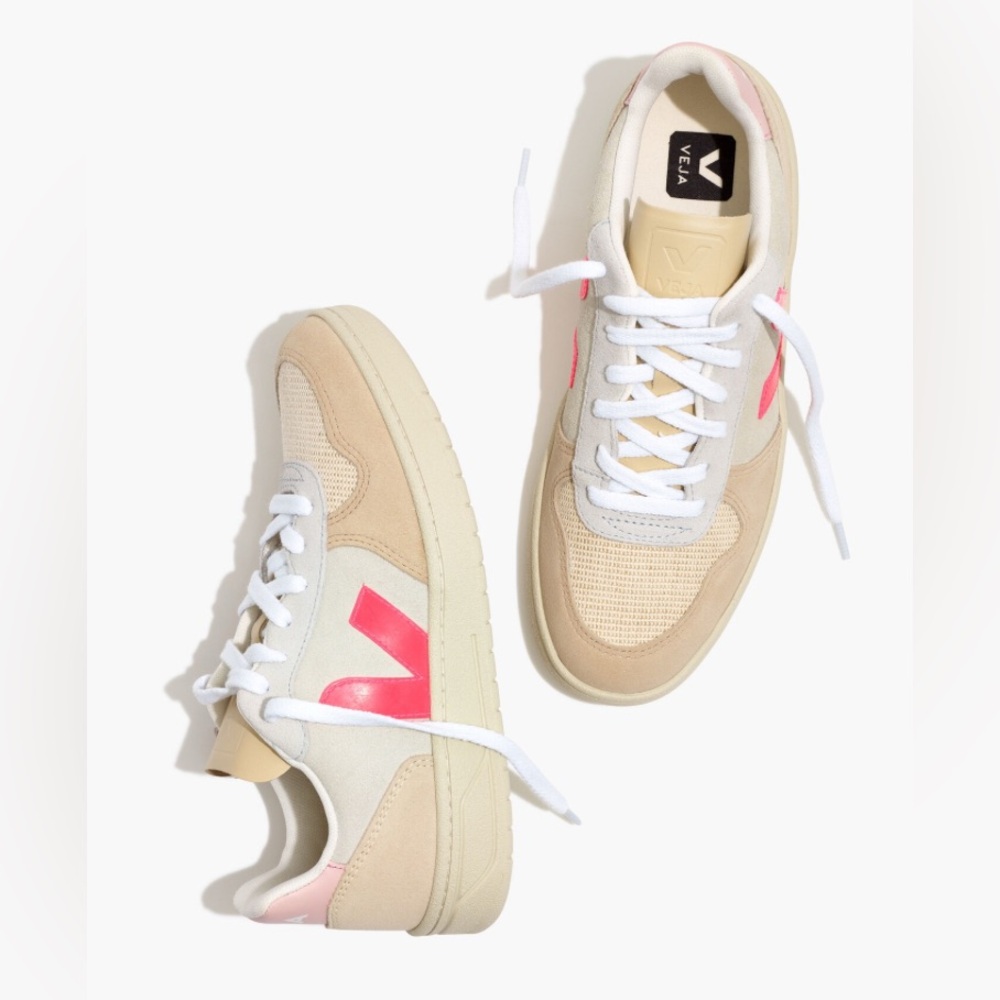 Veja™ Suede V-10 Sneakers in Pink EU38 US7